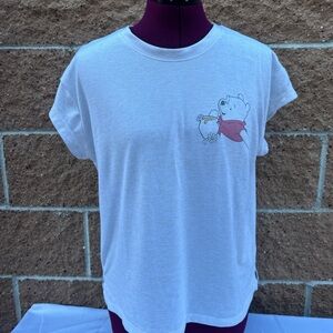 Disney Winnie the Pooh Tee with Red Accents
